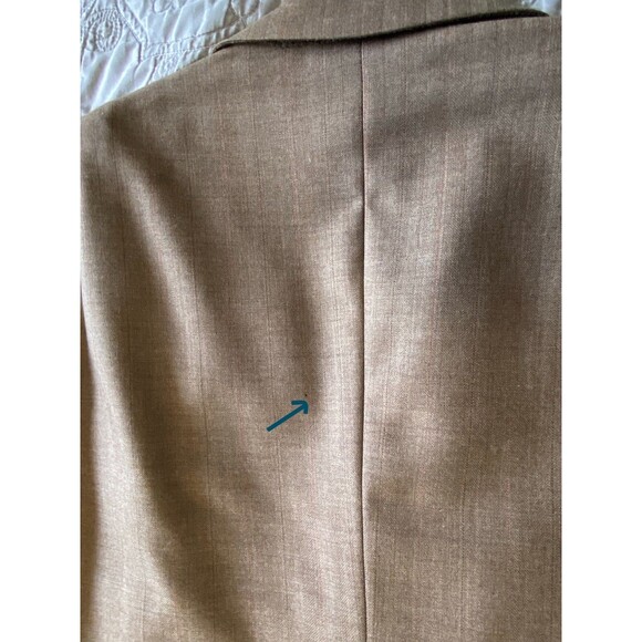 PRADA Classic Wool Blazer, Made in Italy, Brown, 3 Button, Sz 52R EU/ 42R US - Picture 9 of 16